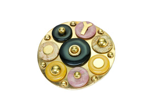 Yves Saint Laurent Rive Gauche Belt Buckle
