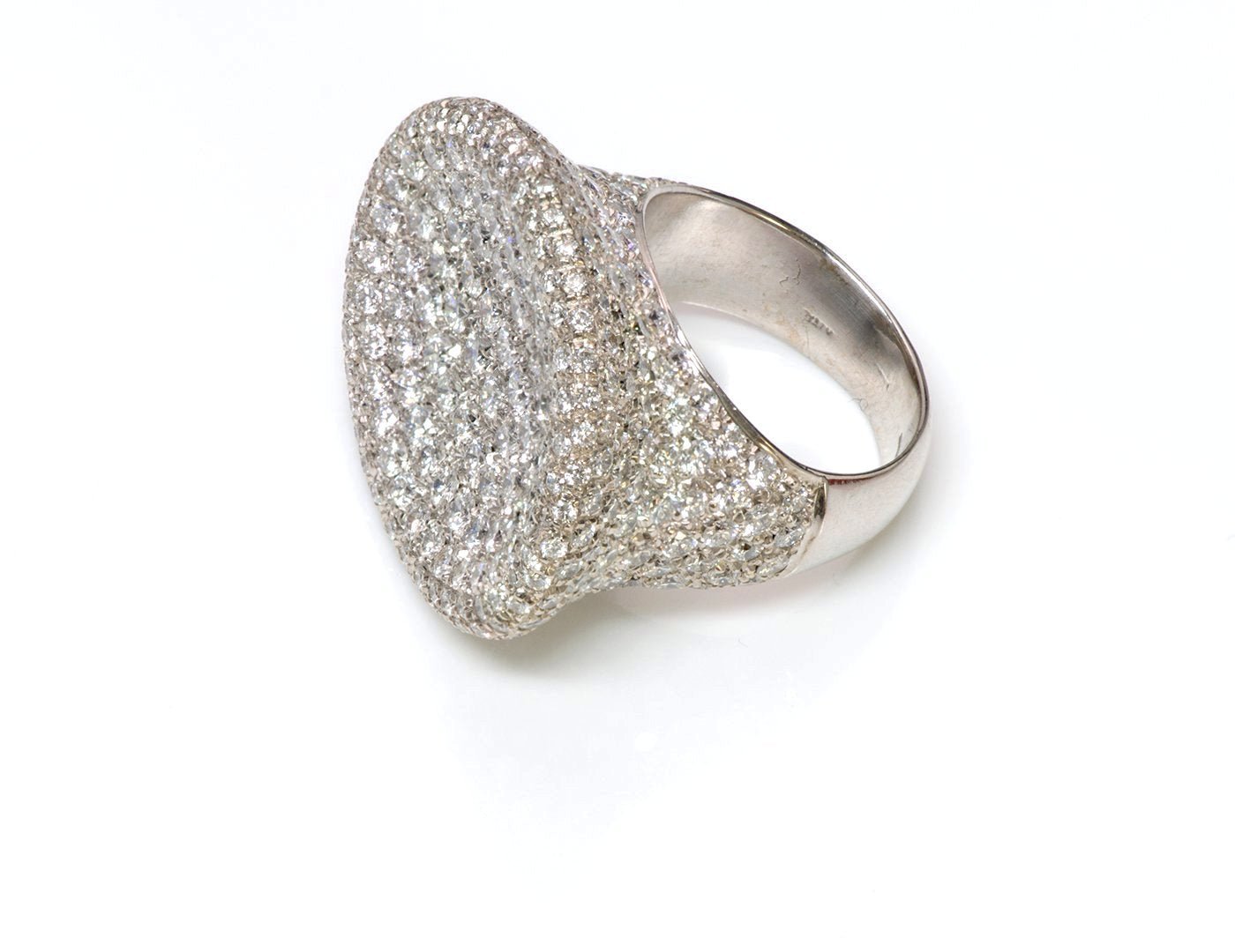 Zydo Pave Diamond 18K Gold Ring