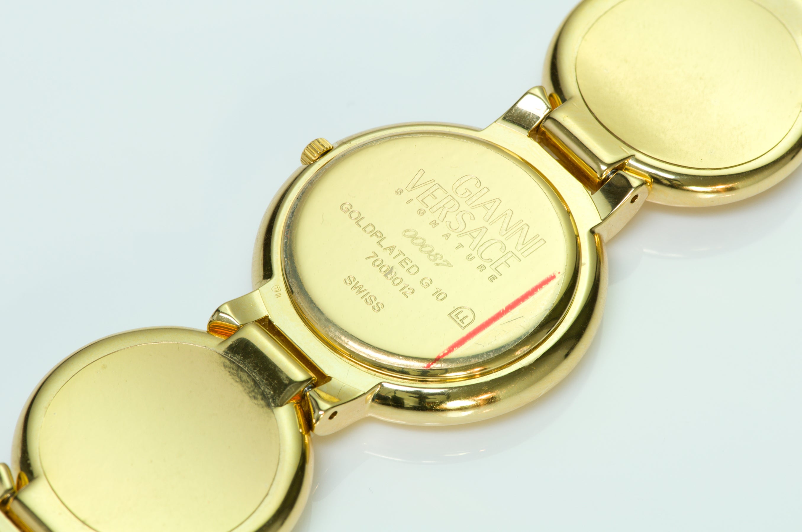 Shop Versace Medusa Deco IP Yellow Gold & Leather Strap Watch/38MM | Saks  Fifth Avenue