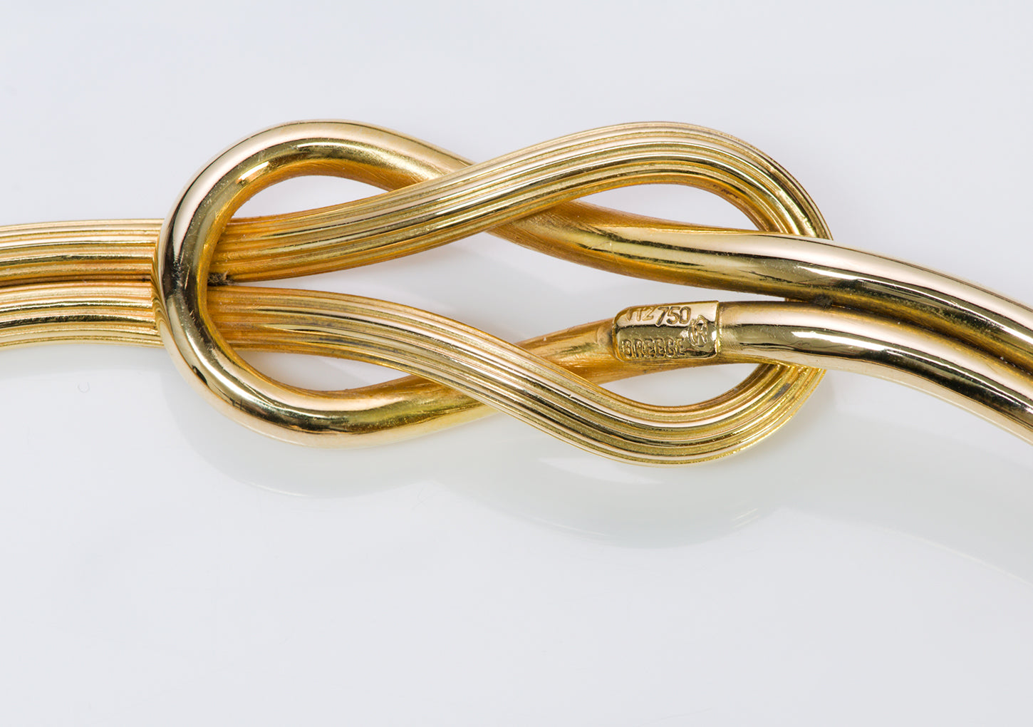 Lalaounis Greece Sodalite Gold Hercules Knot Pendant Necklace – Oak Gem