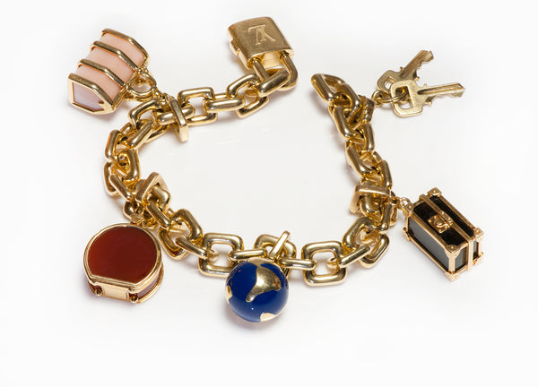 Louis Vuitton Monogram Charm Bracelet  Rent Louis Vuitton jewelry for  $55/month